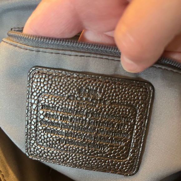 Coach Mickie Pebble Grain Pewter Satchel - Picture 3 of 7